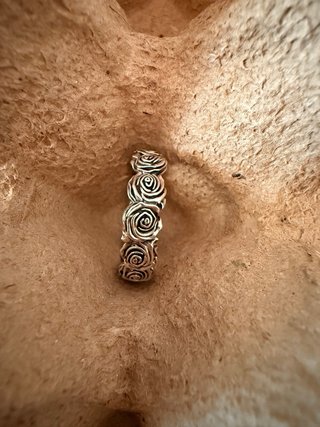 Anillo Flores Plata Ley 925 Thomas Sabo talla 58