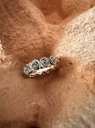 Anillo Flores Plata Ley 925 Thomas Sabo talla 58