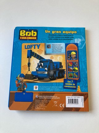 LIBRO MUSICAL 7 BOTONES BOB y sus amigos