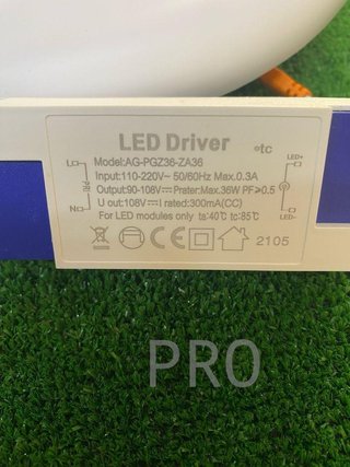 LED ATOMANT Downlight LED Panel Redondo