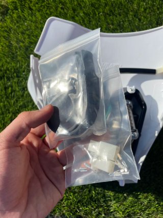 Careta KTM Blanca