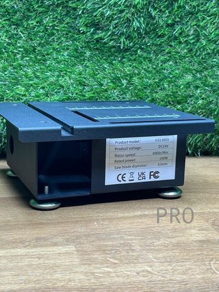Mini sierra circular de mesa de 100W