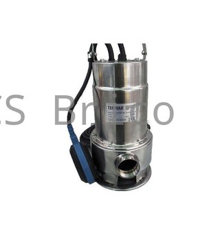 Bomba Sumergible Aguas Sucias 750w Inox
