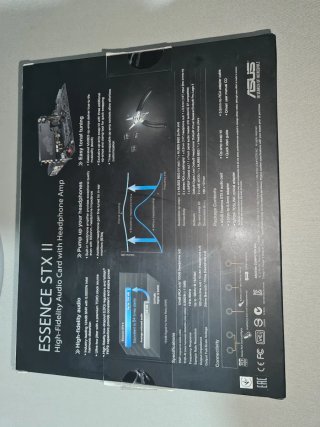 Tarjeta Sonido Asus Essence STX II sin abrir
