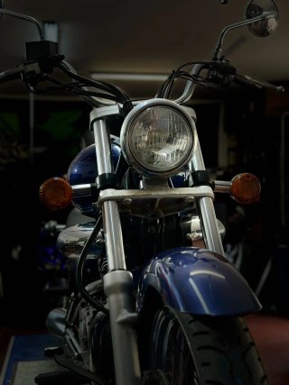 Suzuki Intruder 125 Azul