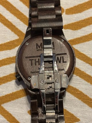 Orologio in legno da uomo
