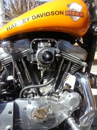 Harley Davidson Sporter 883 Custom Naranja 2005