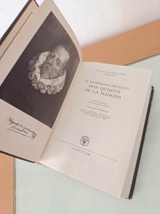 CERVANTES DON QUIJOTE DE LA MANCHA AGUILAR
