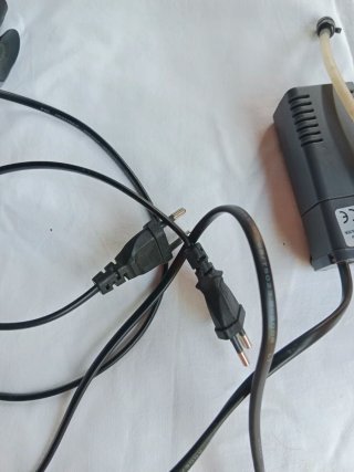 Bomba y termocalentador pecera