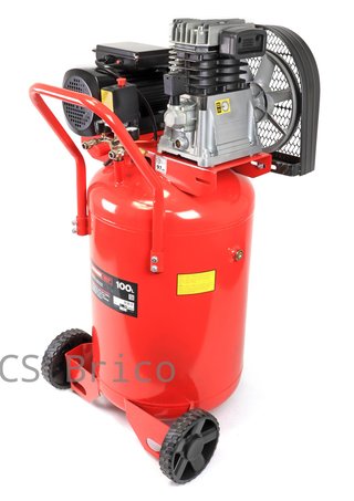 Compresor de Aire Vertical 100L - 3 Hp - 09335 - Mader