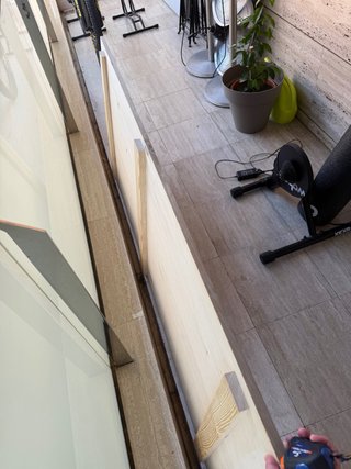 Cabezal Decowood 180x80 madera roble marron oscuro