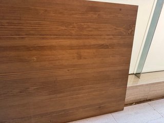 Cabezal Decowood 180x80 madera roble marron oscuro