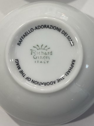 Portagioie Ceramica Musei Vaticani Blu