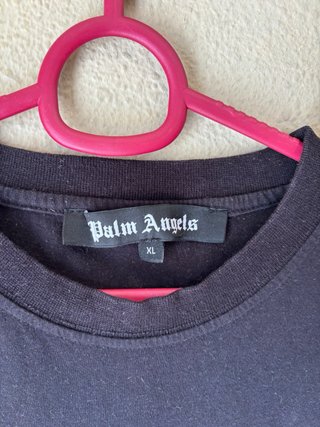 Camiseta Palm Angels Negra Talla xl