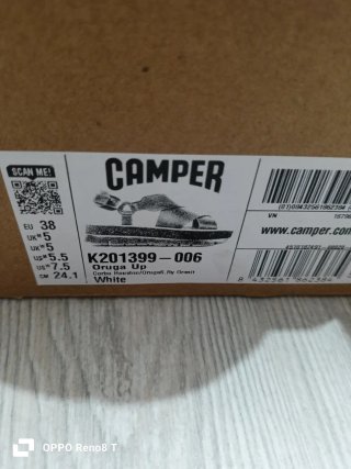 Sandali Camper Oruga Donna Bianco