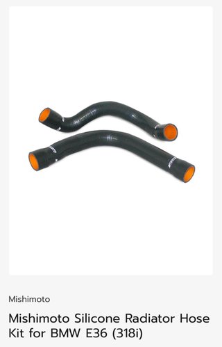 Kit Manguitos Radiador Mishimoto BMW E36 4 cil.