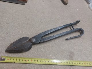Forbici antiche per taglio lamiera