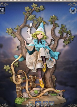 Figura Resina Coco Witch Hat Atelier