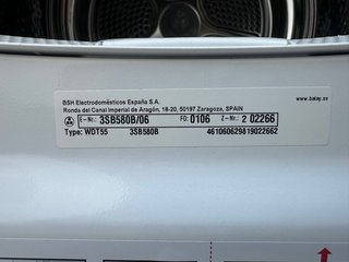 PIEZAS SECADORA BALAY WDT55-3SB580B (NO FUNCIONA)