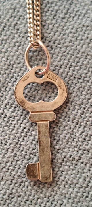 Collar plata, cadena y colgante