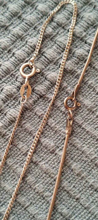 Collar plata, cadena y colgante