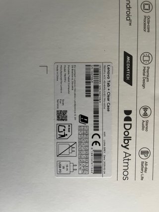 Lenovo Tab + Funda Transparente 10.1