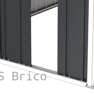 Caseta Metálica Eco Calpe 233x262x191 cm - Duramax