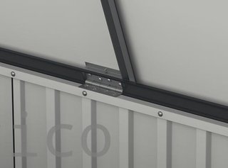 Baúl Arcón Metálico 585 L - 71x133x72 cm - Duramax