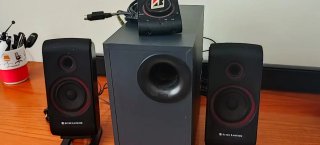 Altavoces Altec Lansing Negro/Rojo