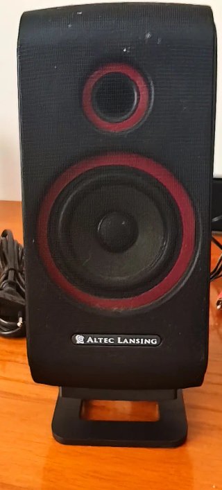 Altavoces Altec Lansing Negro/Rojo