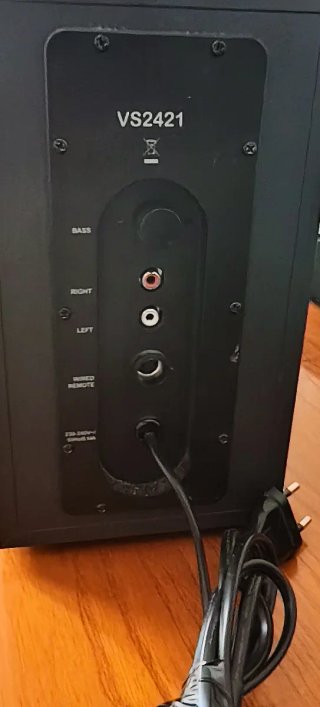 Altavoces Altec Lansing Negro/Rojo