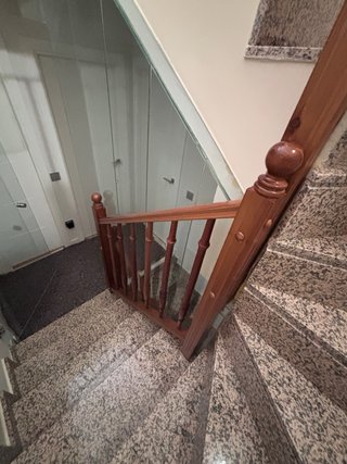 Barandilla Escalera Madera Maciza