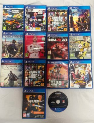 Se vende juegos de PS4 individual o por lote