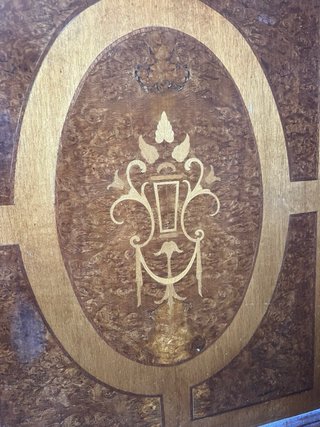 Mueble antiguo madera maciza vitrina gabinete