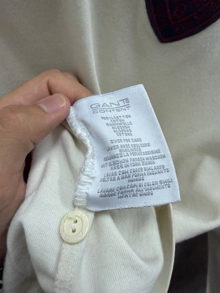 Polo Gant Manga Larga Talla L