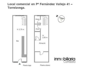 Local comercial en venta en Tanos en Torrelavega