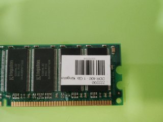 Memoria RAM Kingston DDR 400 1GB