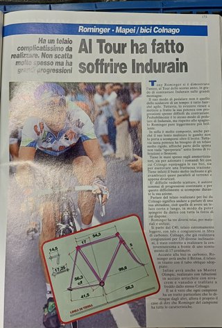 rivista di ciclismo Bici Sport n 4 del 1994