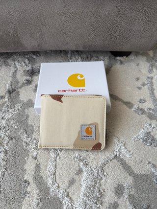 Cartera Carhartt Beige Camuflaje