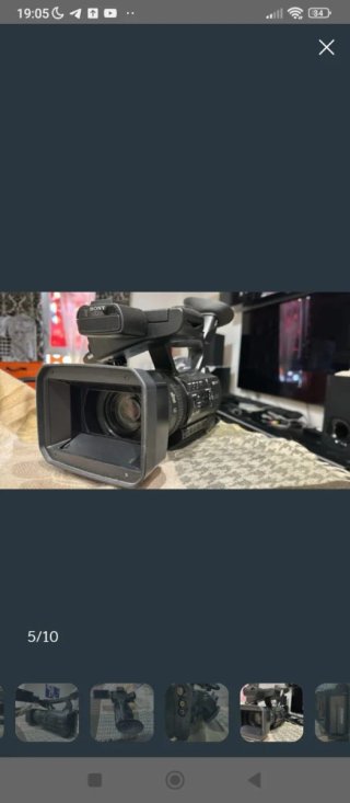 Cámara Sony 4K XDCAM