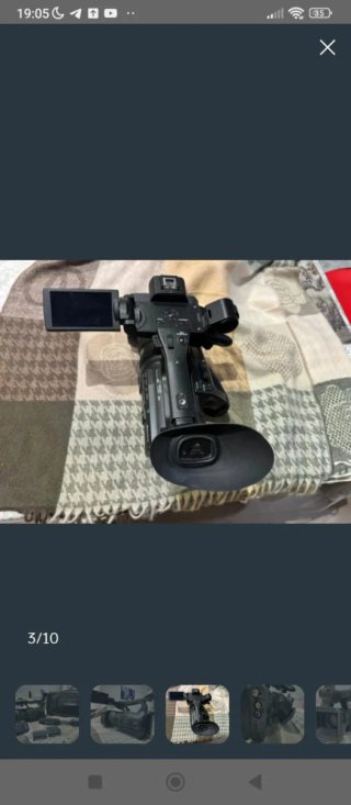 Cámara Sony 4K XDCAM