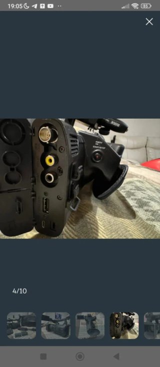 Cámara Sony 4K XDCAM