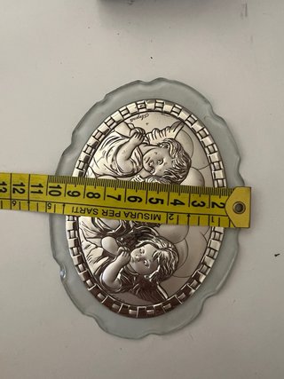Quadretto Angeli Argento