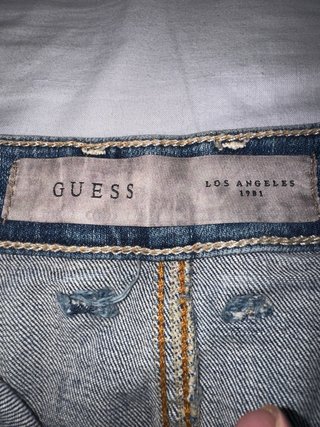 Falda vaquera Guess con pedrería