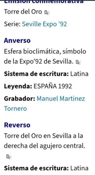 Moneda 25 Pesetas 1992 España