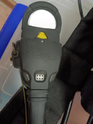 Espaldera Botella Oxígeno Contraincendios Drager