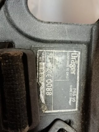 Espaldera Botella Oxígeno Contraincendios Drager