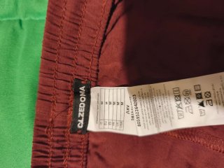 Pantaloncino corto rosso