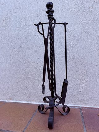 Juego Utensilios Chimenea