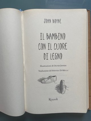 Il bambino con il cuore di legno